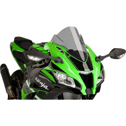 Parabrisas Z-Racing - Parabrisas de carrera - 14-1/4" - Ahumado - ZX10R