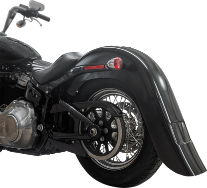 Guardabarros trasero Benchmark - Guardabarros trasero - Vicla Frenched - Trasero extendido de 9" - Negro