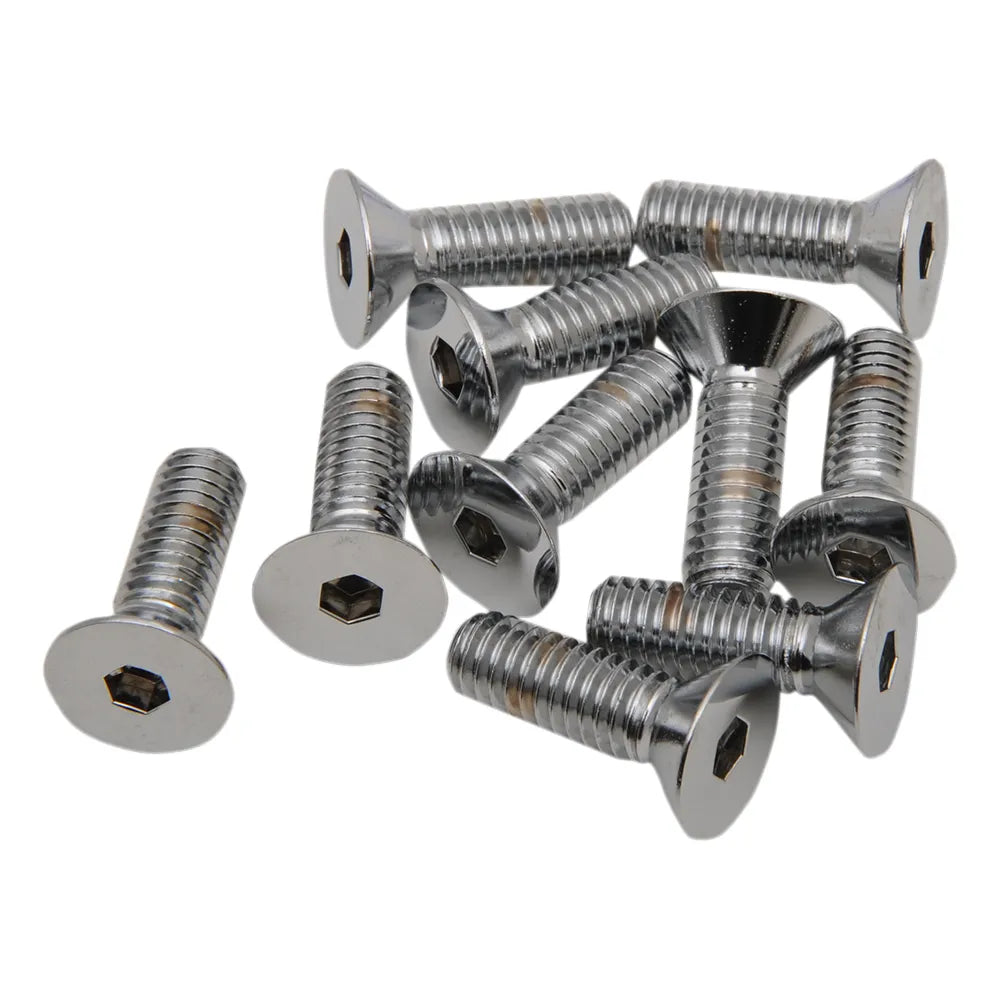 Tornillos allen de cabeza plana 5/16"-18 x 1" cromo