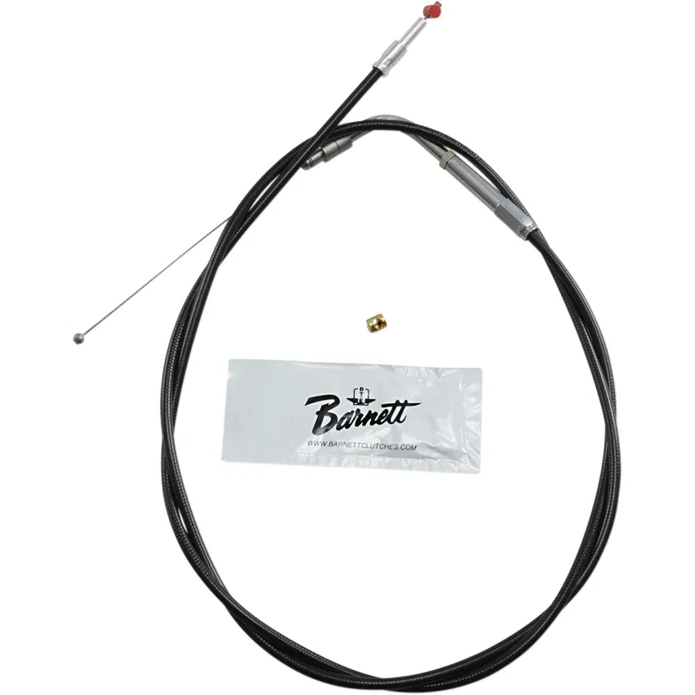 Cable de acelerador/ralentí de vinilo negro