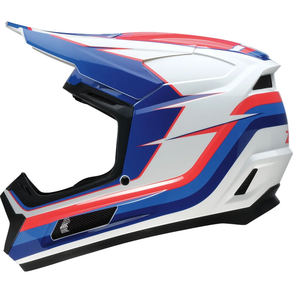Casco Z1R Youth Dirt Maxx Vortex Red/White/Blue