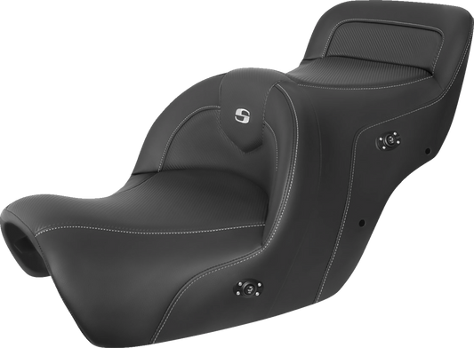 Asiento Roadsofa™ de fibra de carbono - Asiento Roadsofa™ calefactable - Fibra de carbono - Sin respaldo - Negro - GL