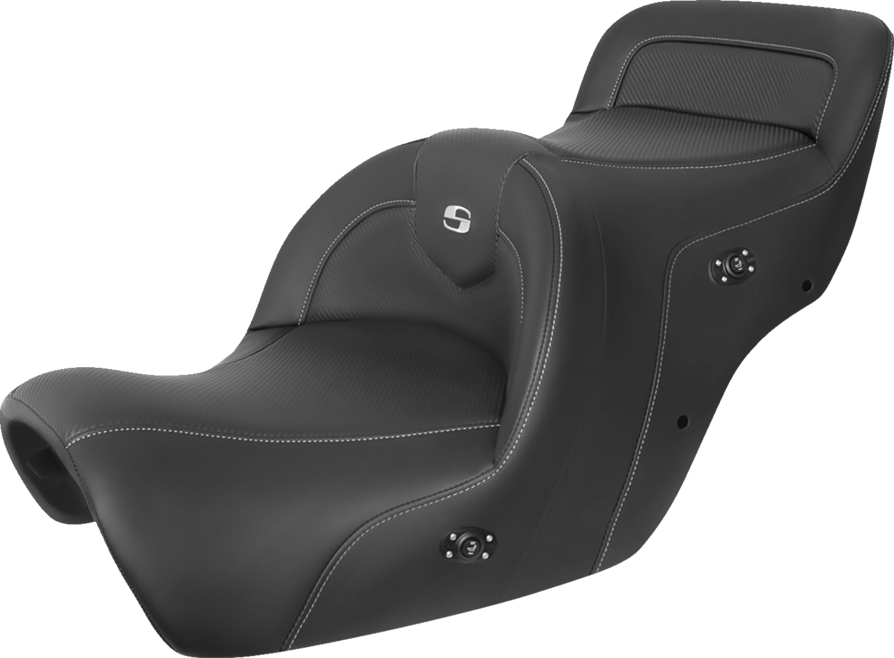 Asiento Roadsofa™ de fibra de carbono - Asiento Roadsofa™ calefactable - Fibra de carbono - Sin respaldo - Negro - GL