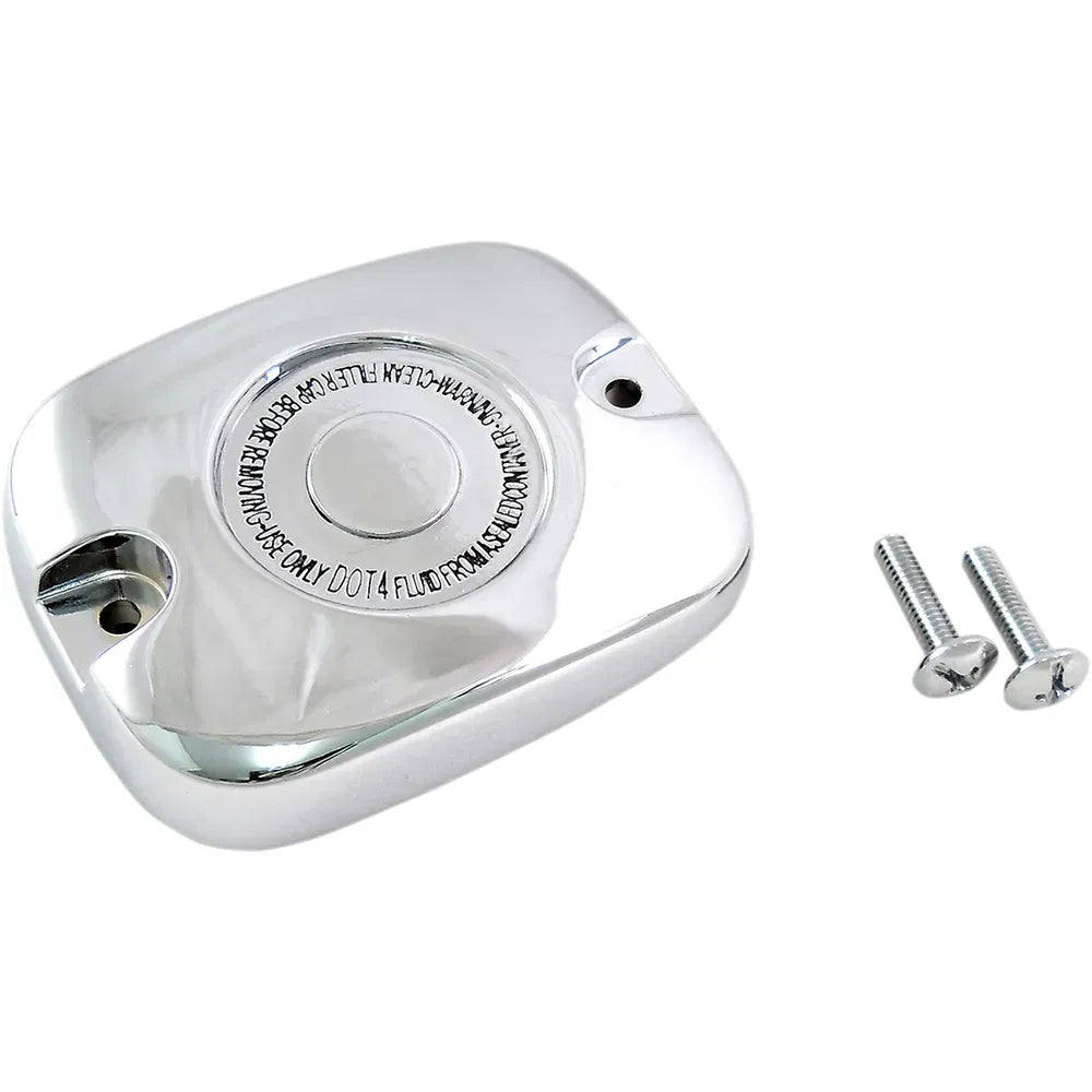 Master Cylinder Cover - Clutch - Chrome