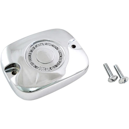 Master Cylinder Cover - Clutch - Chrome