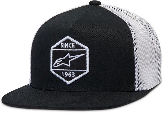 Gorra Alpinestars Bolt Trucker - Negro/Blanco