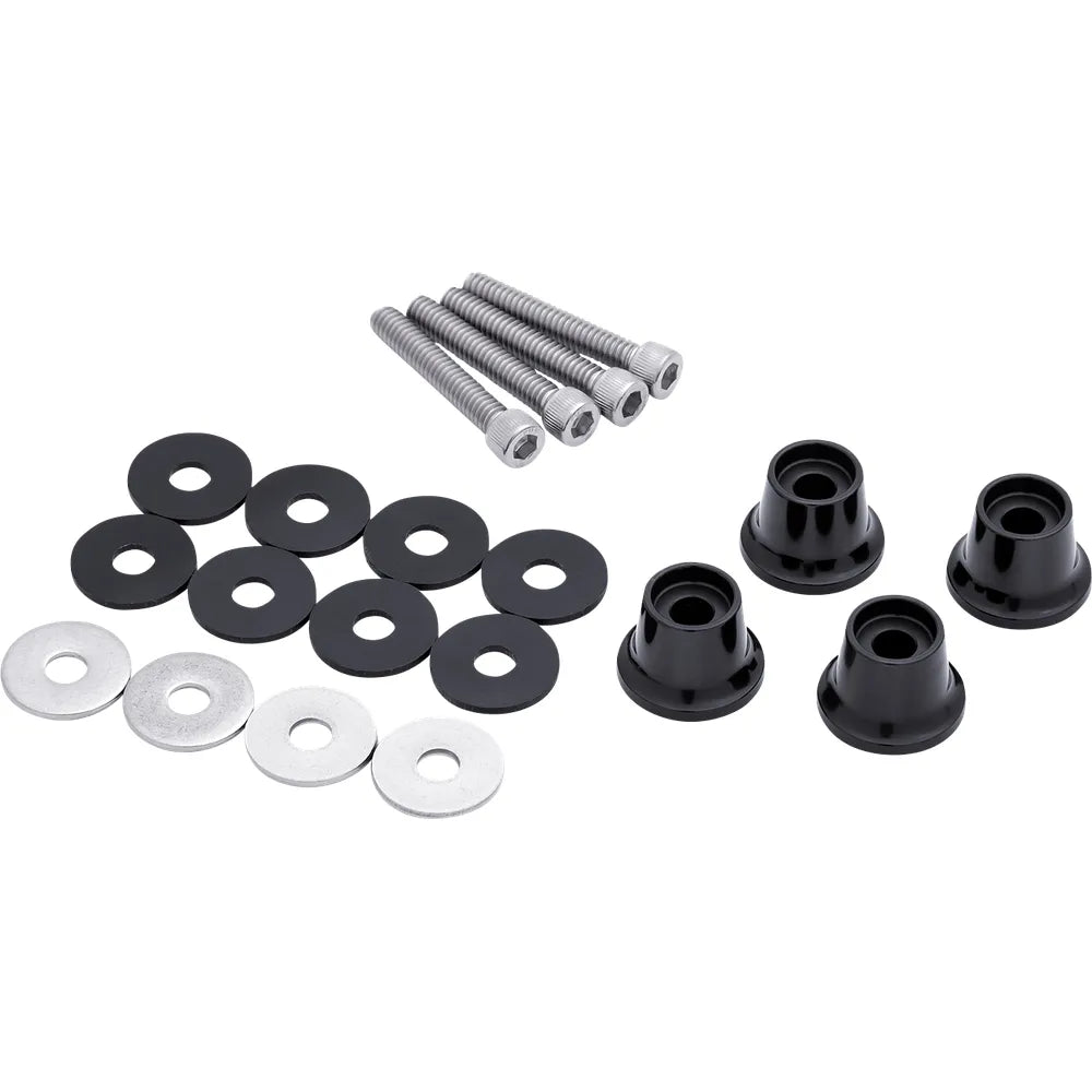 Kit de elevación CIRO para parrilla de tour pack Negro