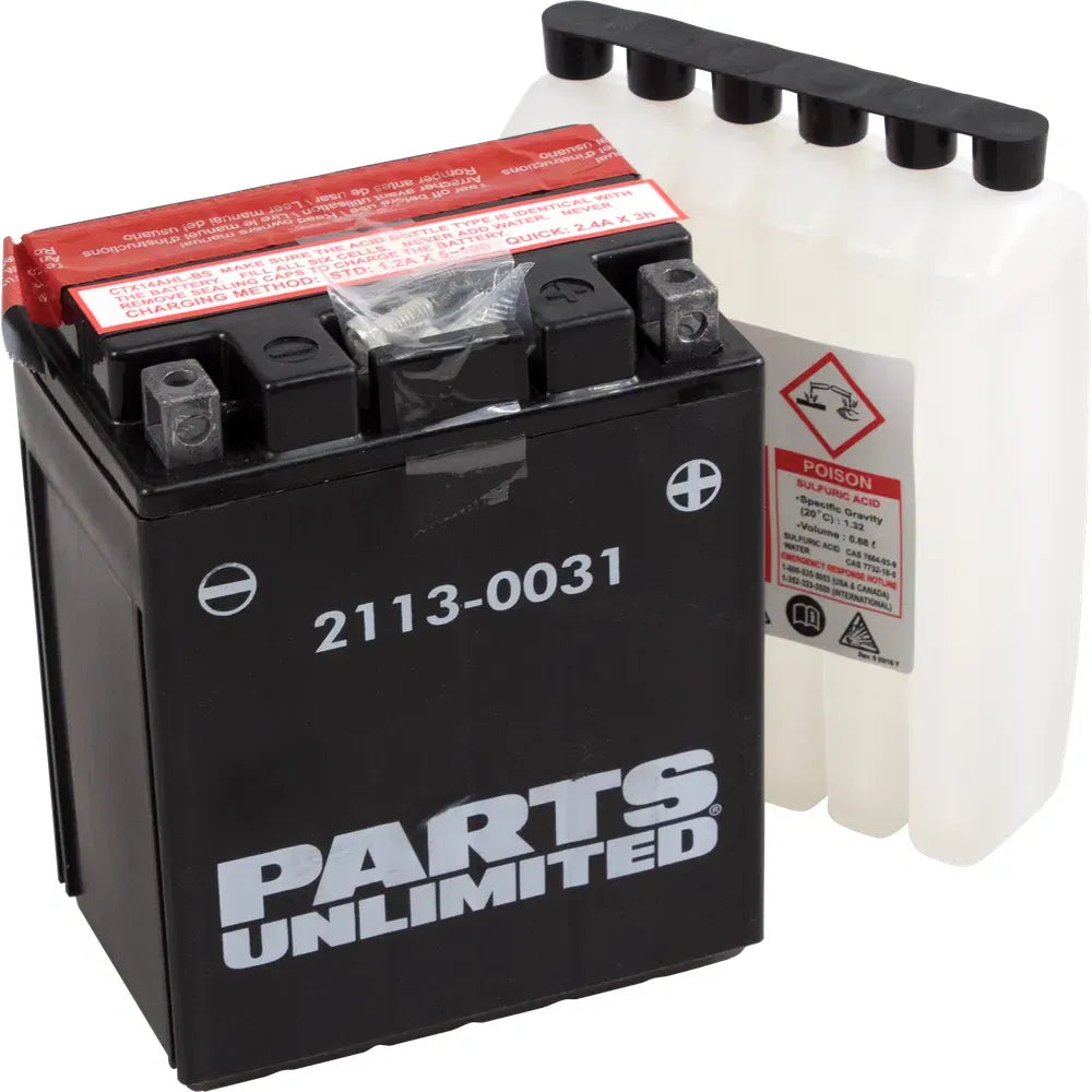 Batería AGM Sin Mantenimiento - Batería AGM - YTX14AHLBS .732 L