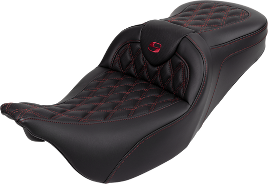 Asiento Roadsofa™ Lattice Stitch - Asiento Roadsofa™ - con respaldo - Wine Berry Stitch - FL '08-'23