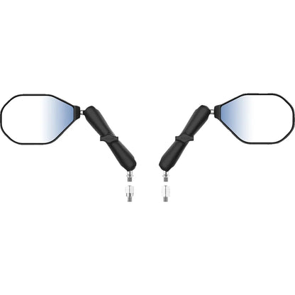 Kit tough-mirror™ con bases m10-1.25/adaptador inverso - brazo largo