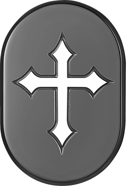 Cubierta de antena - Cubierta de antena - Guardabarros trasero izquierdo - Cruzado - Negro