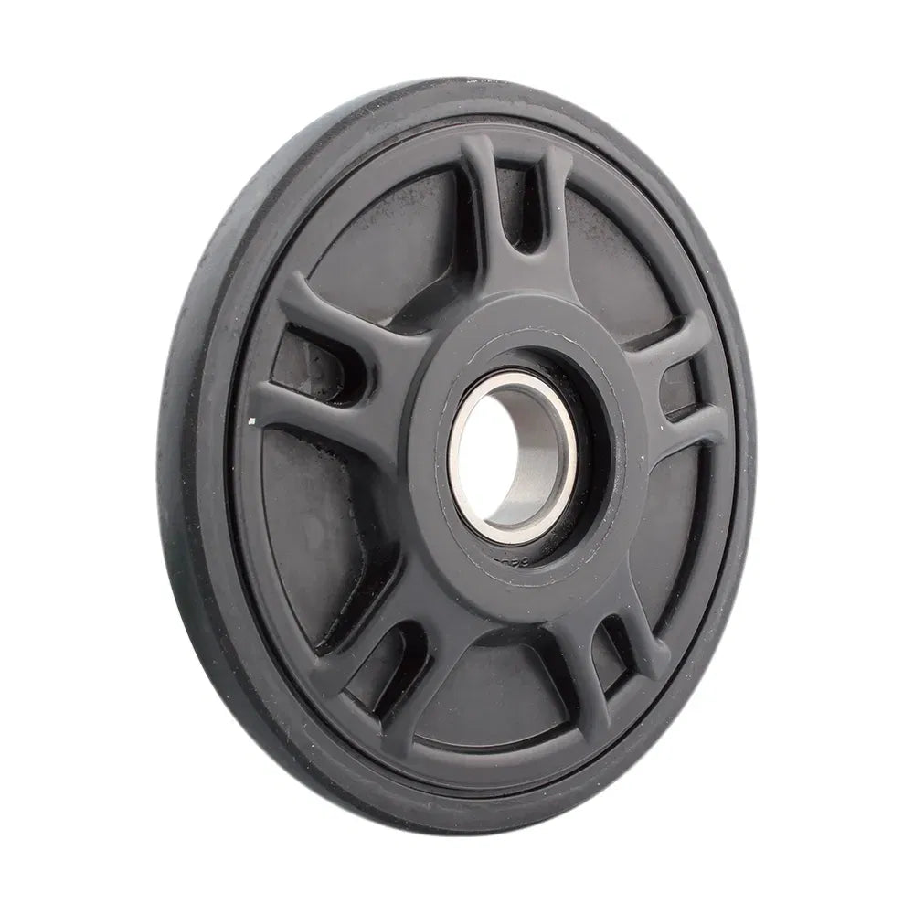 Idler Wheel with Bearing 6205-2RS - Without Insert - Black - Group 1 - 5.63" OD x 1" ID