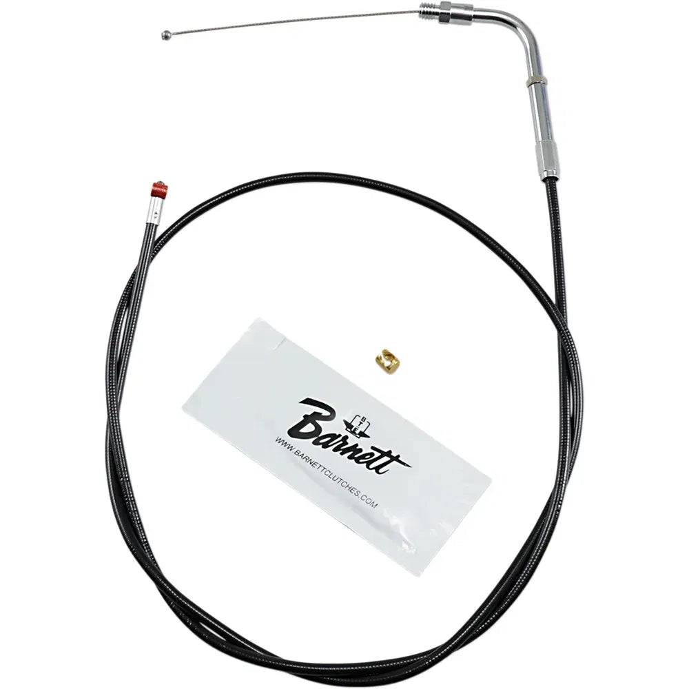Cable de acelerador/ralentí de vinilo negro