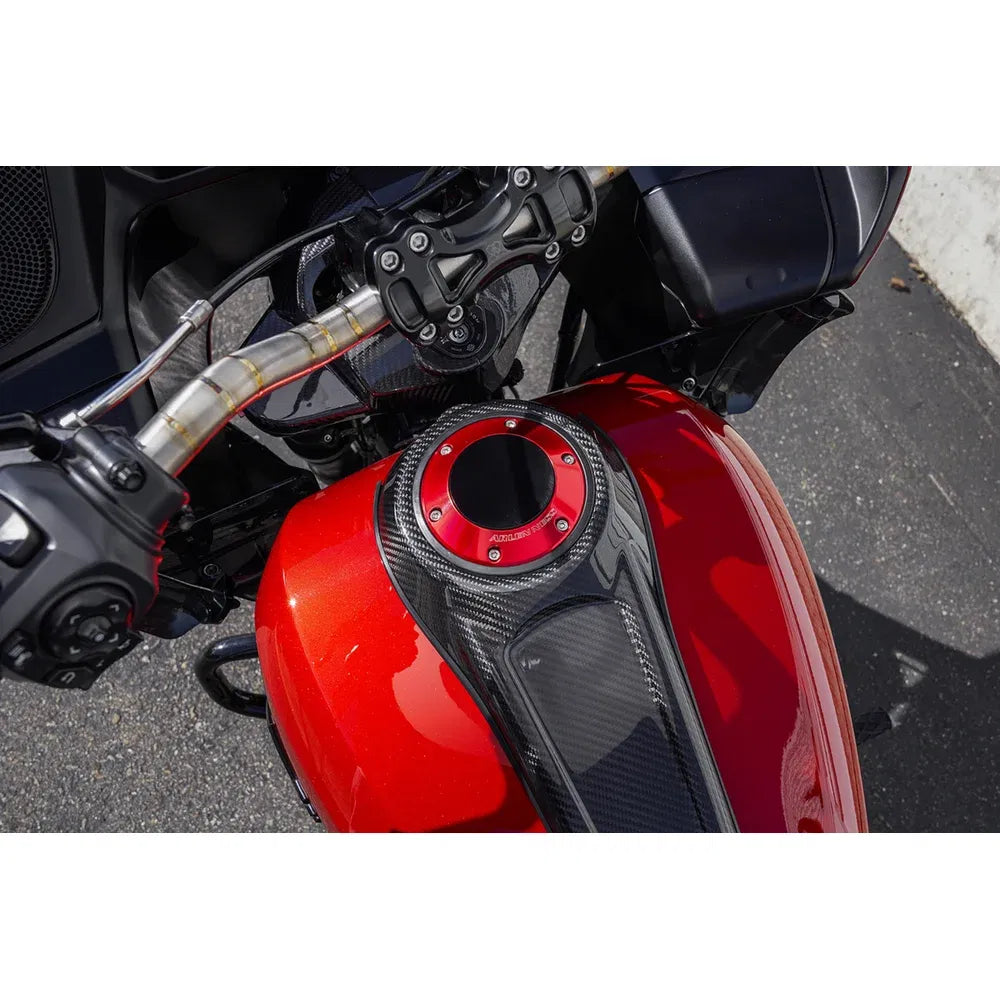 Tapa de gasolina emergente