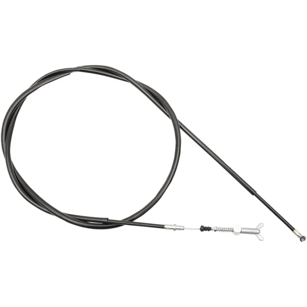 Cable de freno de vinilo negro.