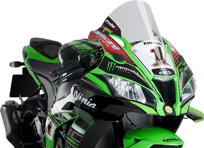 Parabrisas Z-Racing - Parabrisas de carrera - 14-1/4" - Transparente - Kawasaki