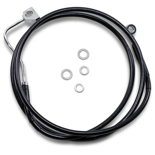 Kit de línea de freno de vinilo negro de longitud extendida