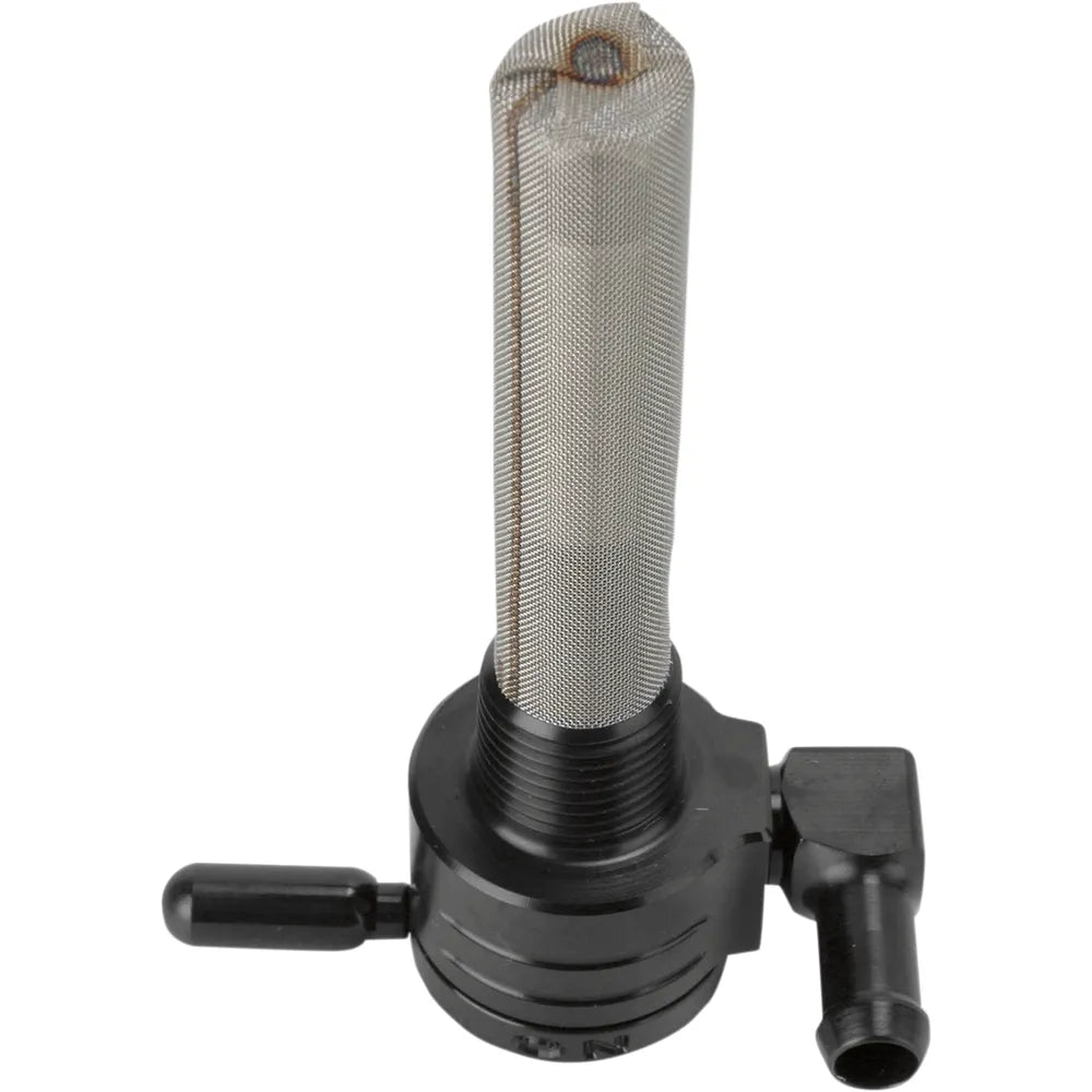 Backward Petcock - Black  - 3/8" NPT