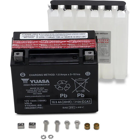 AGM Battery - YTX20H-BS-PW .93 L