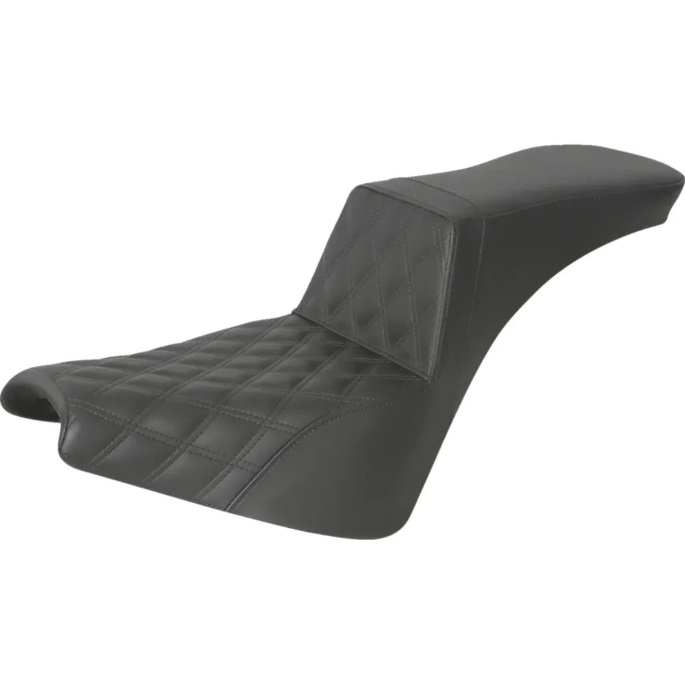 Asiento elevado: costura de celosía delantera