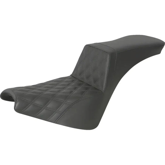 Asiento elevado: costura de celosía delantera