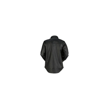 Camisa Z1R de Cuero, Motz - Negra