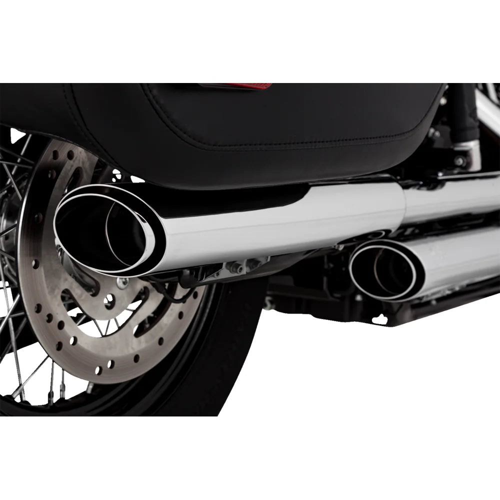 Silenciadores deslizantes twin slash de 3"