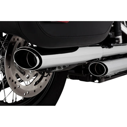 Silenciadores deslizantes twin slash de 3"