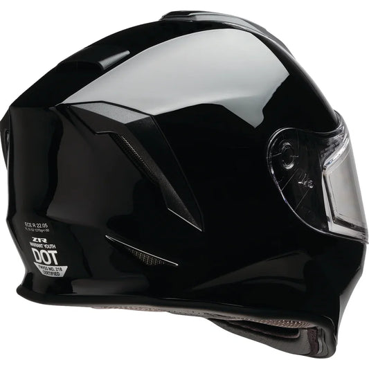 Casco de nieve con orden judicial juvenil