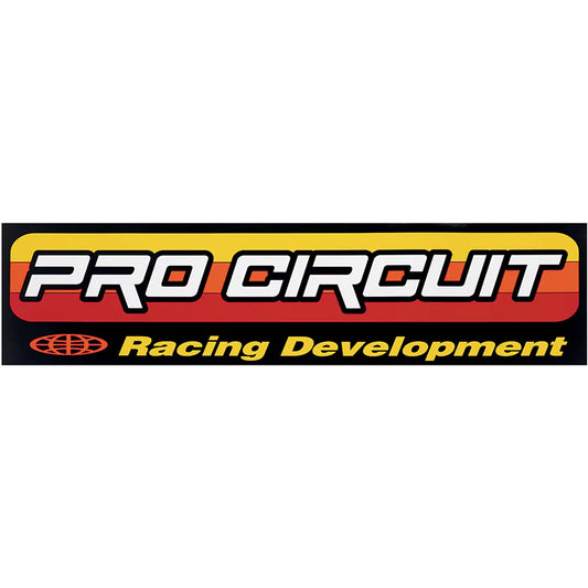 Pro Circuit Van Decal