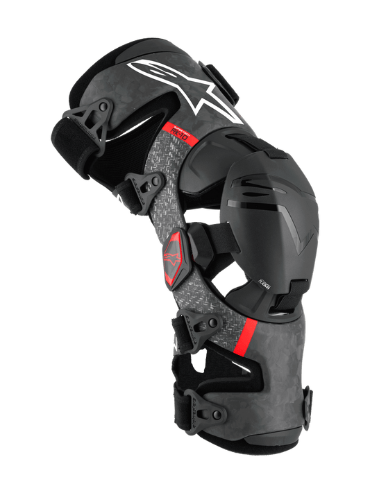 Rodilleras Alpinestars Supertech RK-10 Plasma – Negro/Rojo