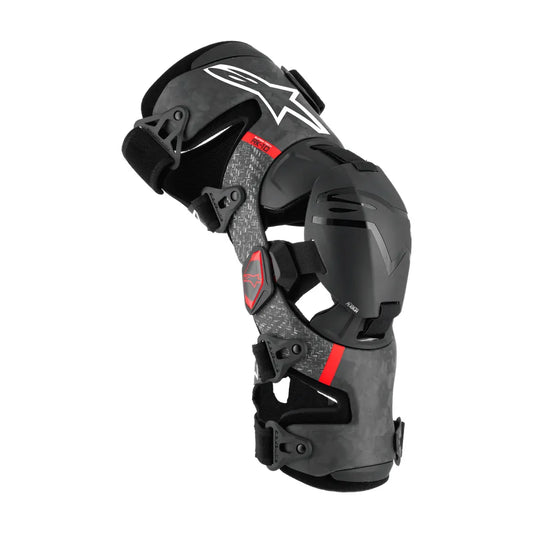 Rodilleras Alpinestars Supertech RK-10 Plasma – Negro/Rojo