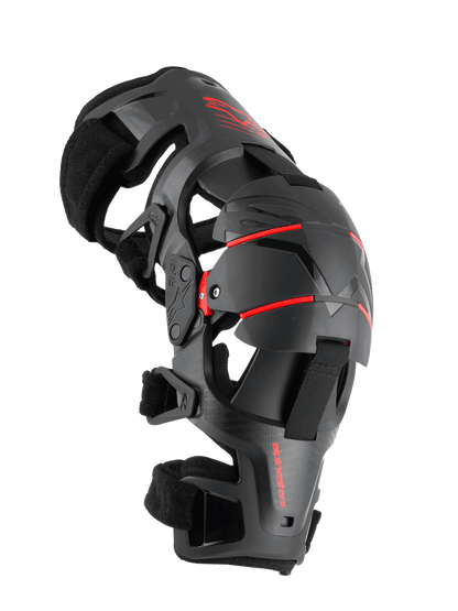 Rodilleras Alpinestars RK-1 Plasma – Negro/Rojo