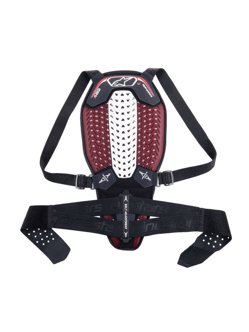 Protector de espalda Alpinestars Nucleon Plasma – Negro/Blanco/Rojo