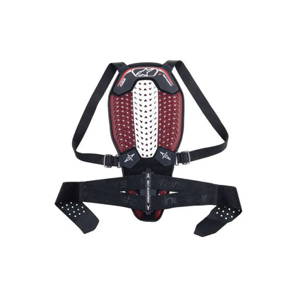 Protector de espalda Alpinestars Nucleon Plasma – Negro/Blanco/Rojo