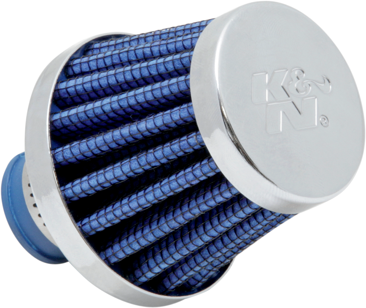 Filtro de ventilación del cárter con base de goma - Filtro de ventilación del cárter con base de goma - Azul - DI de 3/8"