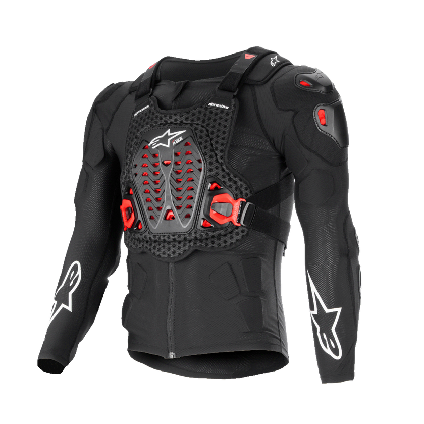 Chamarra protector Alpinestars Bionic XTR Plasma - Negro/Rojo/Blanco