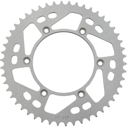 Corona Trasera Aluminio - Corona Trasera - Aluminio - 50 Dientes - Plata - Husaberg/Husqvarna/KTM