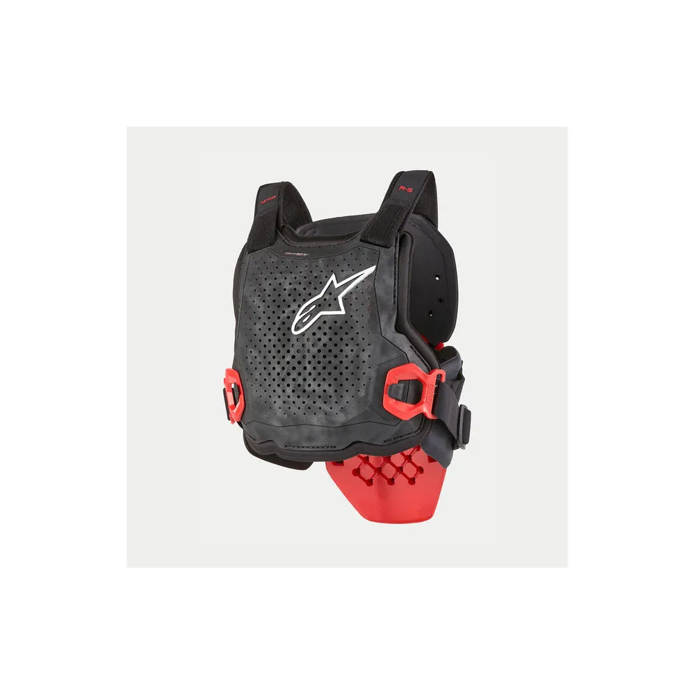 Chamarra ALPINESTARS Bionic Tech para jóvenes - Negro/Blanco/Rojo