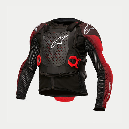 Chamarra ALPINESTARS Bionic Tech para jóvenes - Negro/Blanco/Rojo