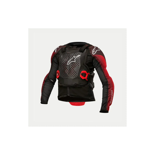 Chamarra ALPINESTARS Bionic Tech para jóvenes - Negro/Blanco/Rojo