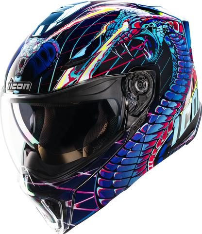 Casco modular Threshold™ Synthwave Lazer Cobra