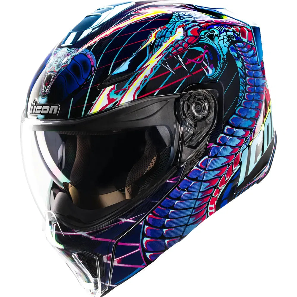Casco modular Threshold™ Synthwave Lazer Cobra