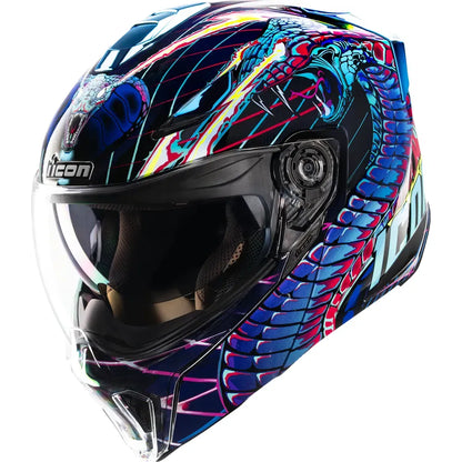 Casco modular Threshold™ Synthwave Lazer Cobra
