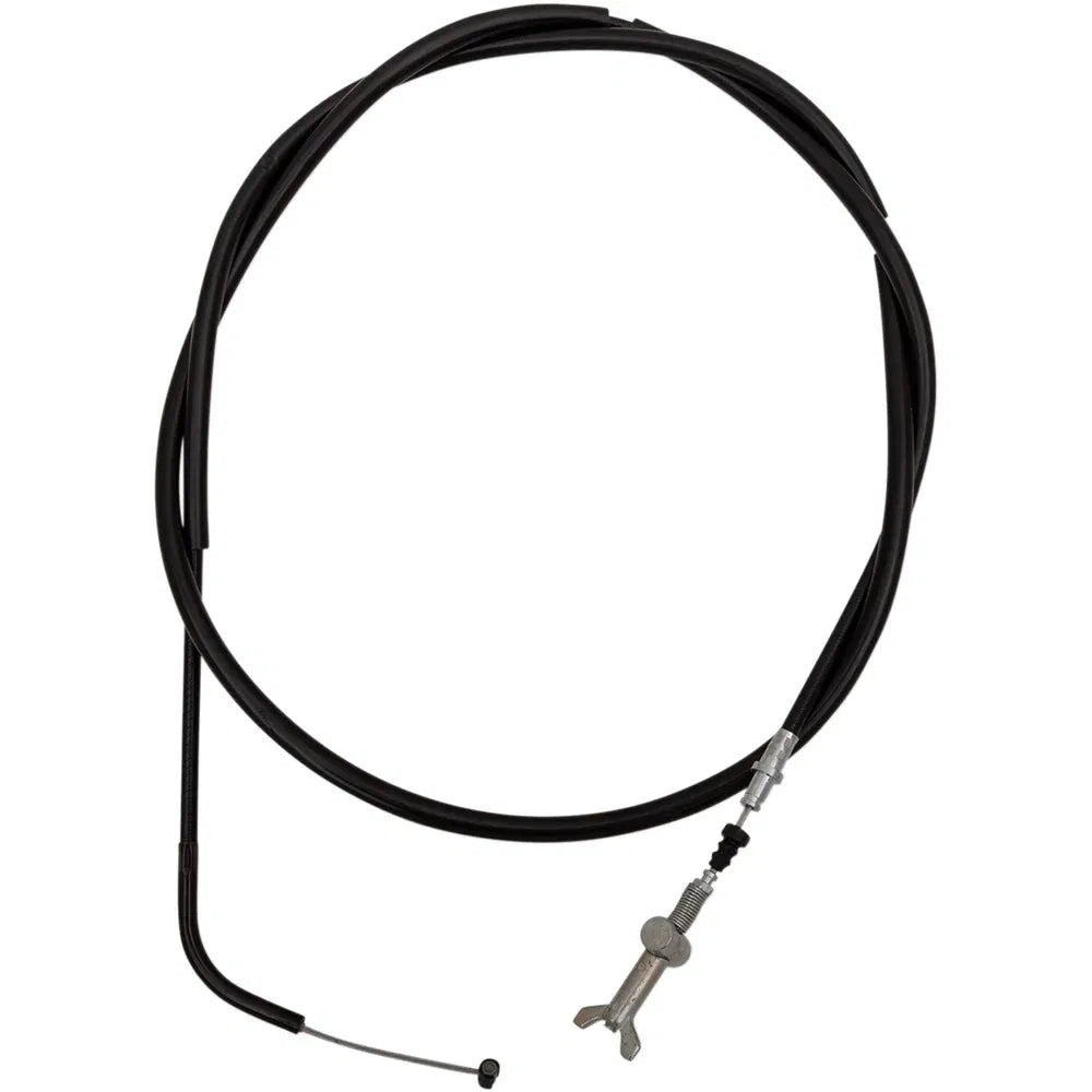 Cable de freno de vinilo negro.