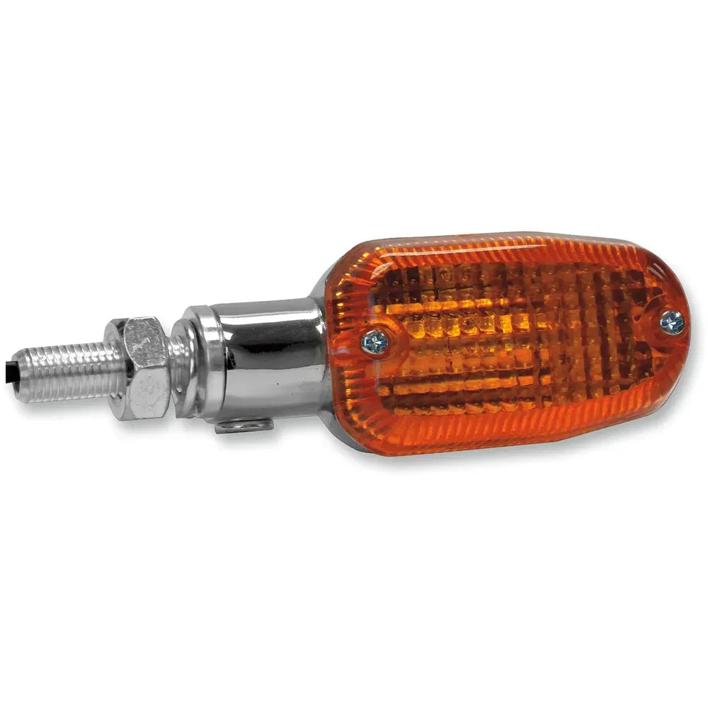 Marker Light - Dual Filament - Chrome/Amber