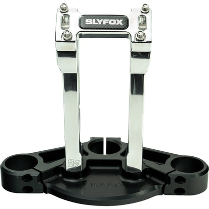 Kit SLYFOX Handlebar Riser Straight 1" Clamping 8" Rise