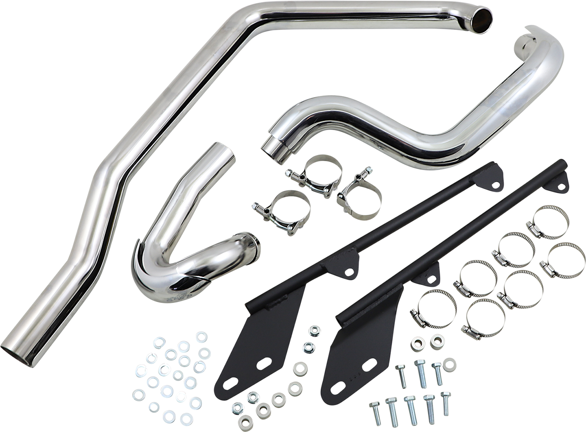 Tubos colectores Power Curve True-Dual Crossover - Tubos colectores Power Curve True-Dual Crossover - Softail '86-'06