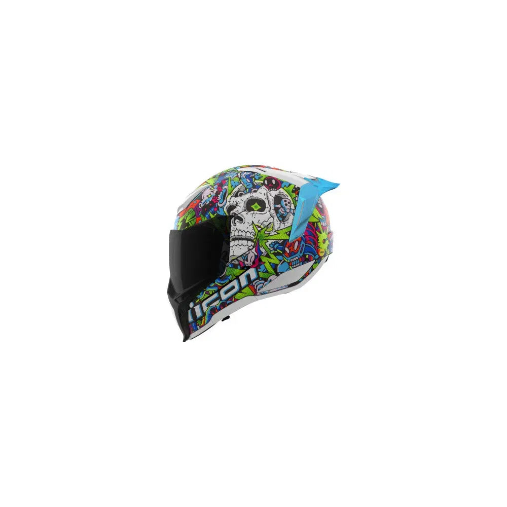 Casco Icon Ultraflite Doodle 3 MIPS - azul