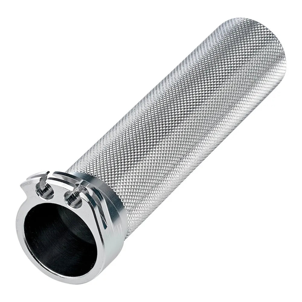 Tubo de puño acelerador Biltwell Whiskey - Cromo